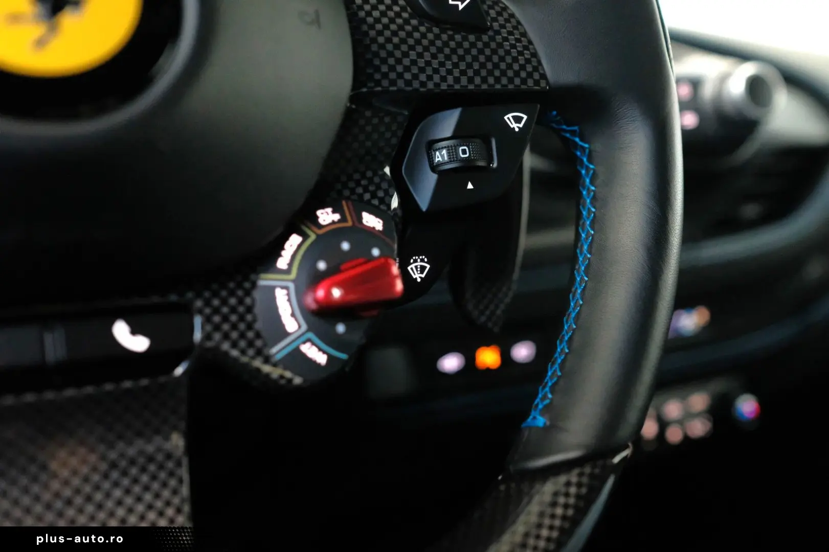 FERRARI F8 Tributo CARBON LIFT RACING SEAT JBL PASS.DISP