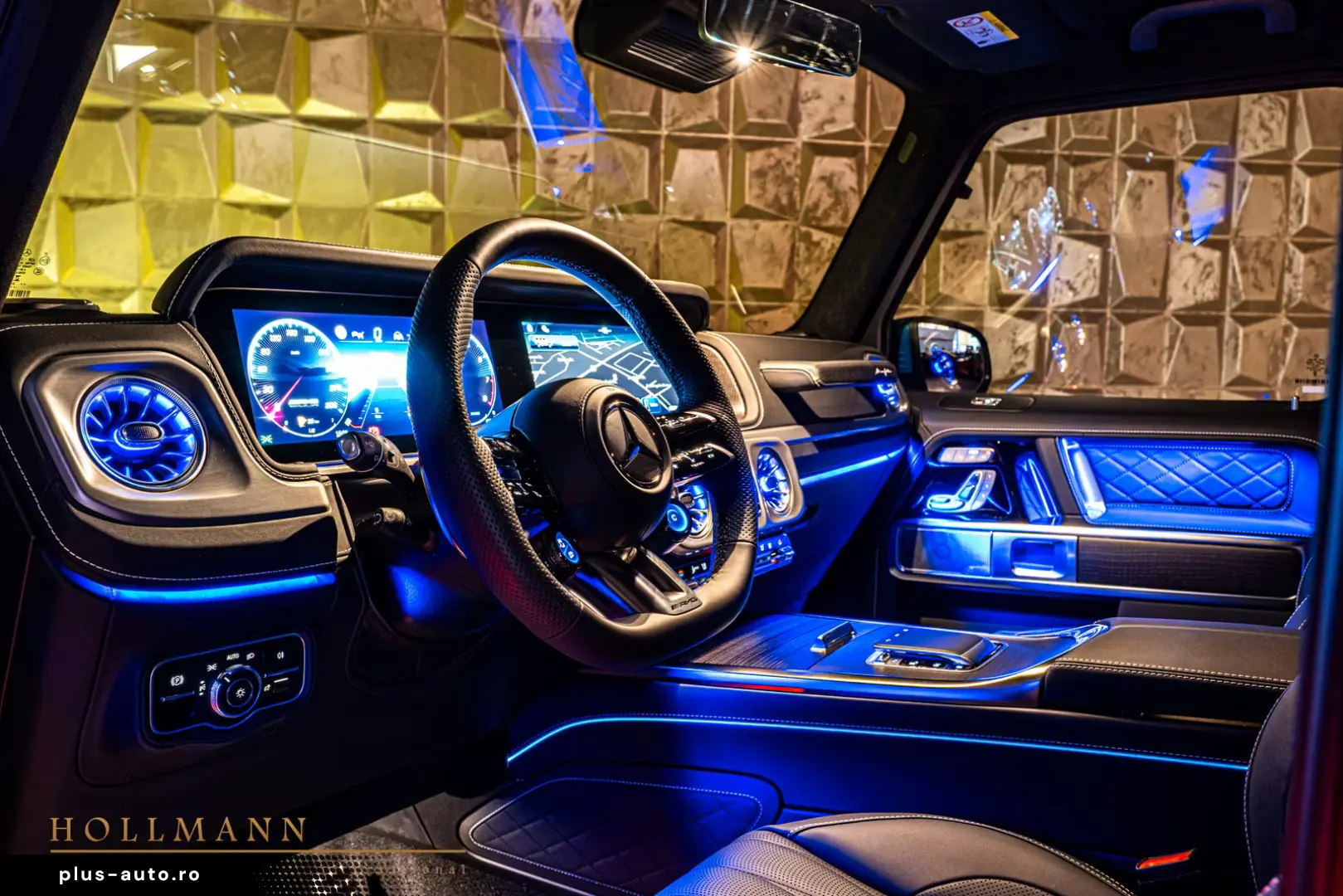 Mercedes-Benz G 63 AMG FACELIFT BLUE MAGNO A22 ACTIVE RIDE