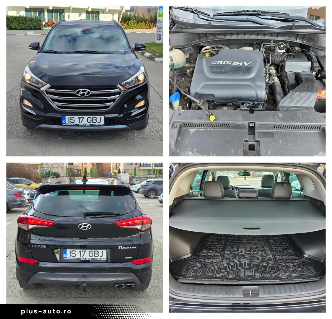 Hyundai Tucson 4x4 2017 2.0 CRDi 185 CP euro 6