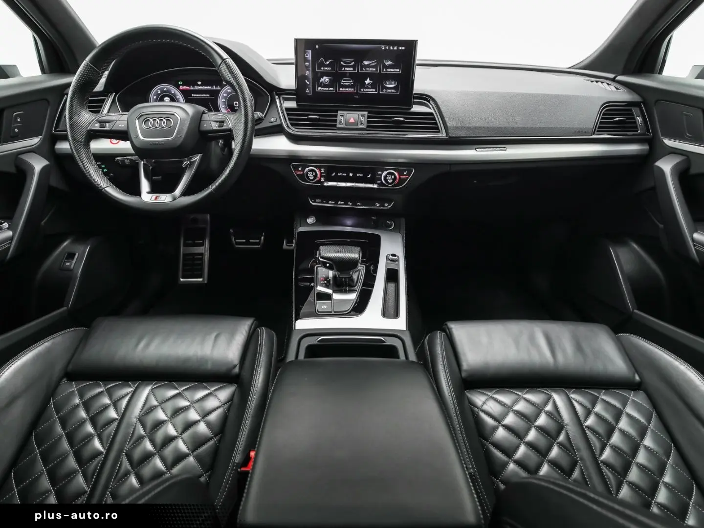 AUDI Q5 45 TFSI quattro Advanced S line Interieur Nav
