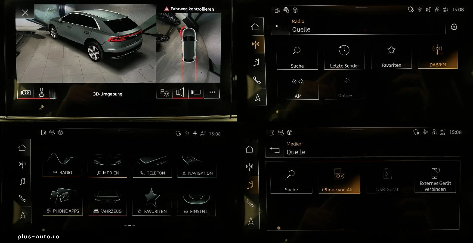 AUDI SQ8 4.0 RS-SITZ ACC HUD NIGHT LUFT 360 PANO B&O