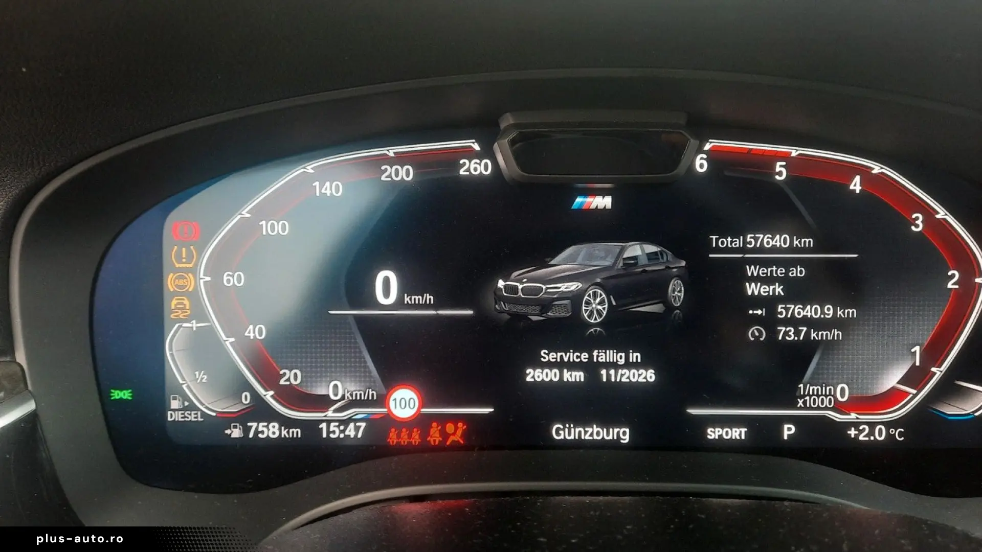 BMW 530 d M Sport Lim. Laser 1.Hand TÜV-NEU