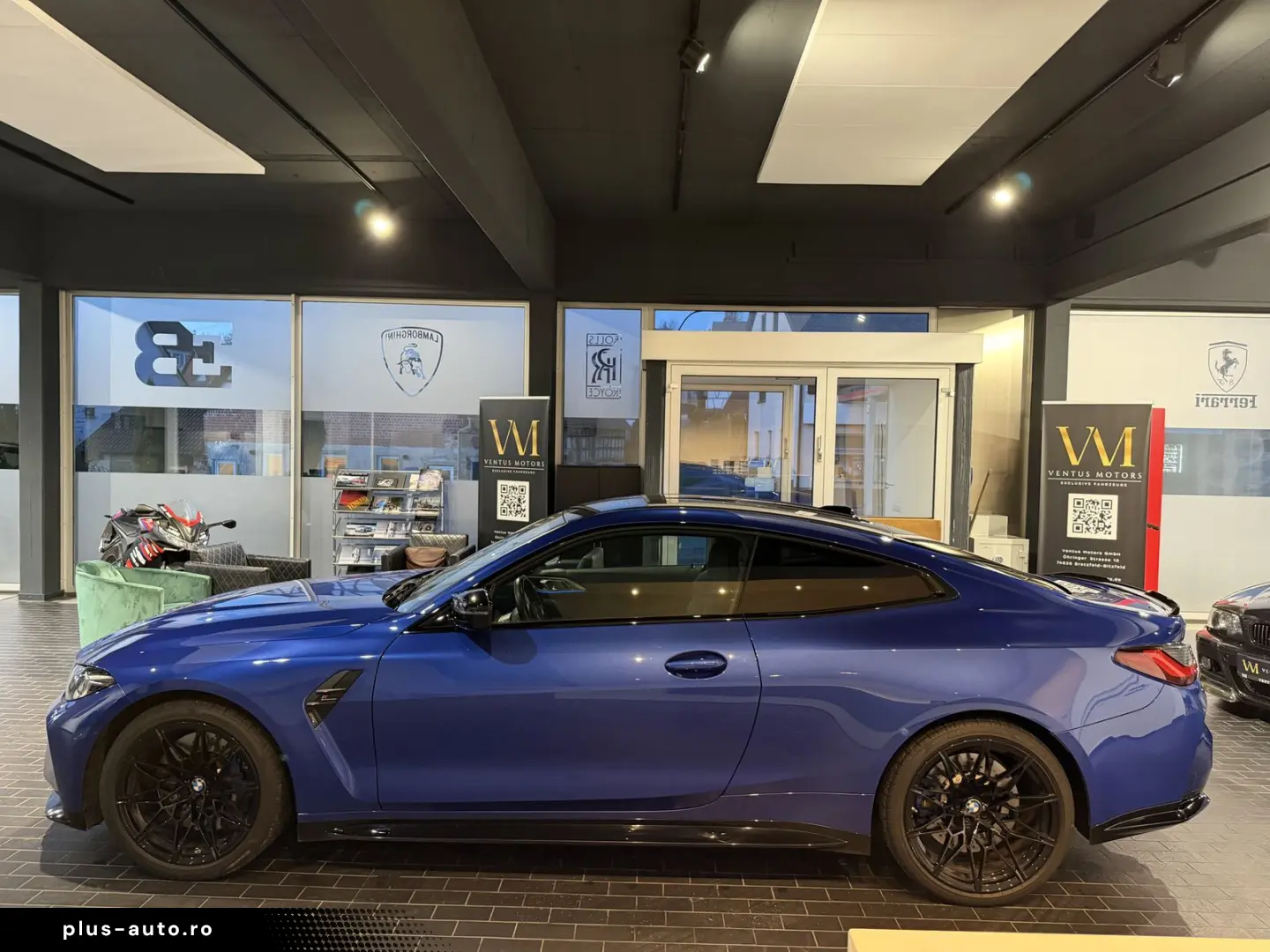 BMW M4 xDrive COMPETITION H&K CARBON LED BLUE LED