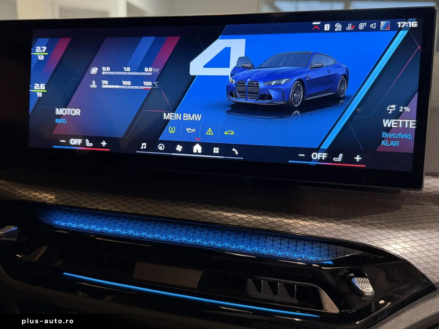 BMW M4 xDrive COMPETITION H&K CARBON LED BLUE LED