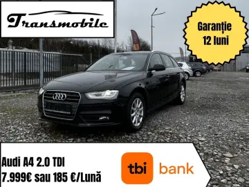 Audi A4 2.0 TDI Navigație & Multimedia   Garanție Inclusă