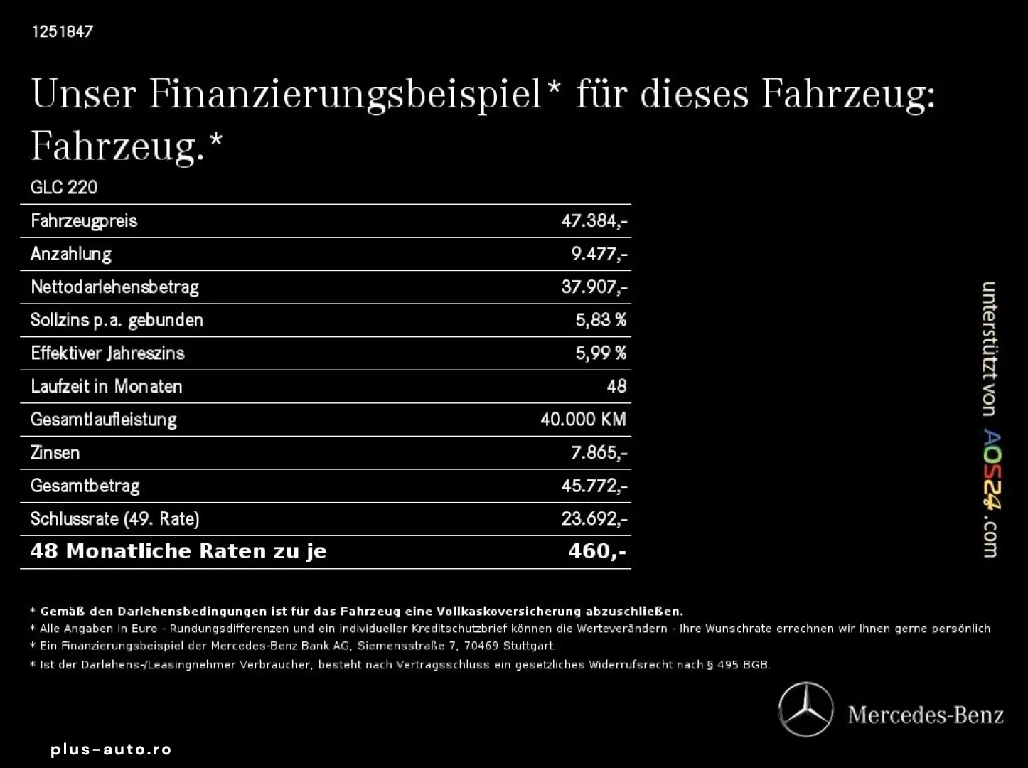 MERCEDES-BENZ GLC 220 d 4M Avantgarde Pano Distr AHK DIGITAL