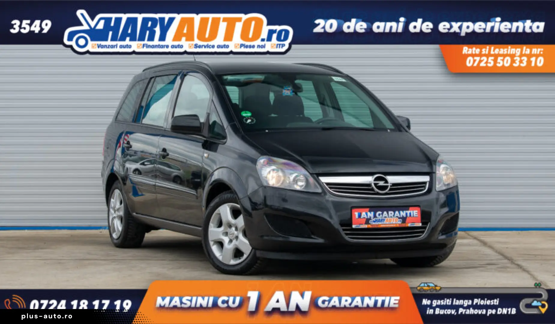 Opel Zafira 1.8 Benzina   2012