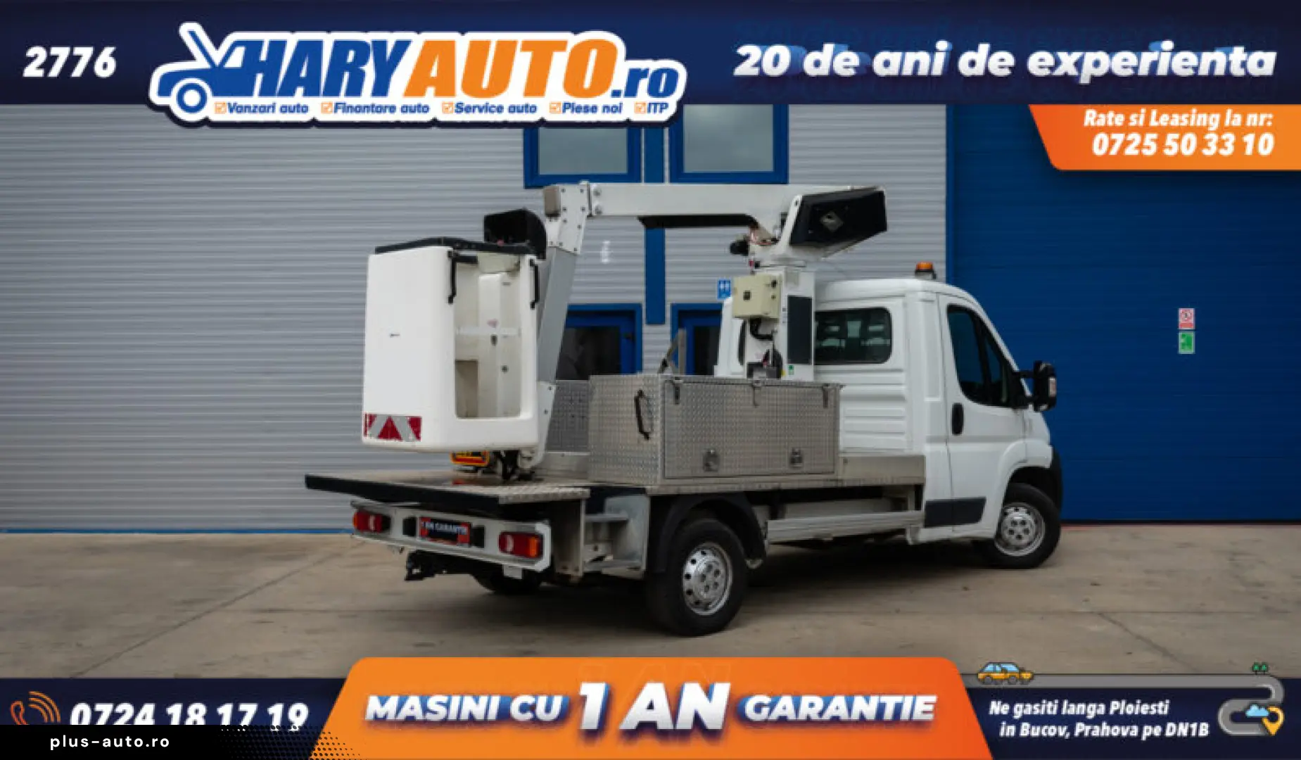 Citroen Jumper 2.2 Diesel cu Nacela   2014