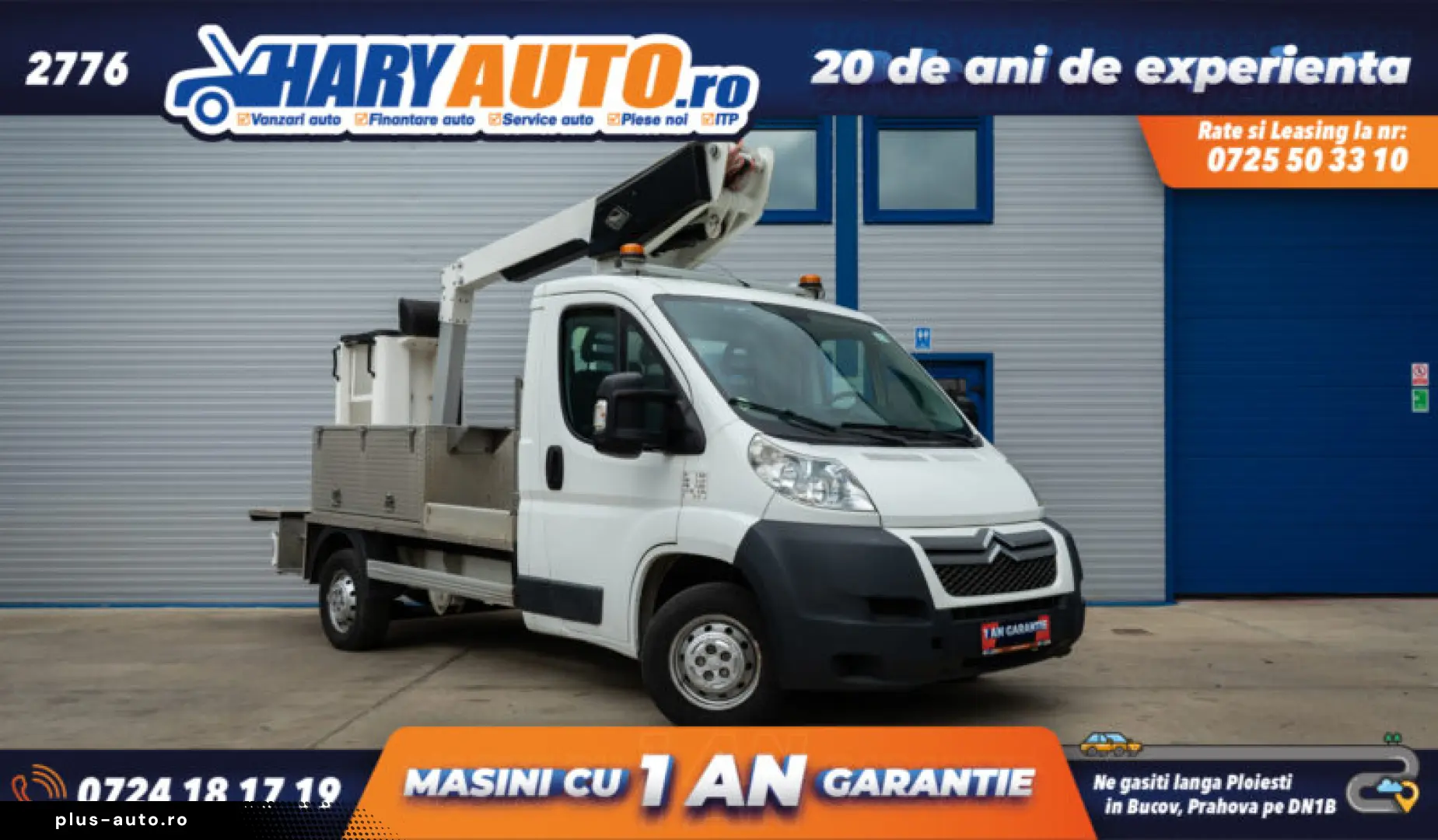 Citroen Jumper 2.2 Diesel cu Nacela   2014