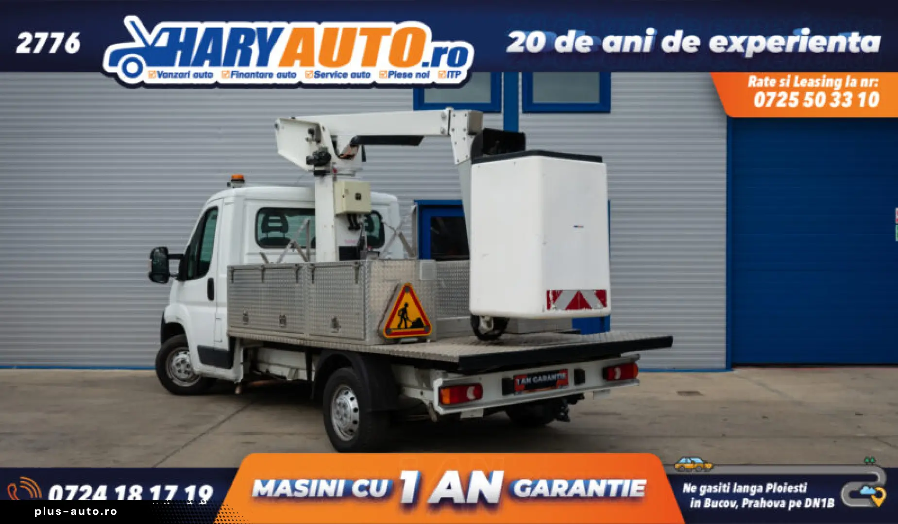 Citroen Jumper 2.2 Diesel cu Nacela   2014