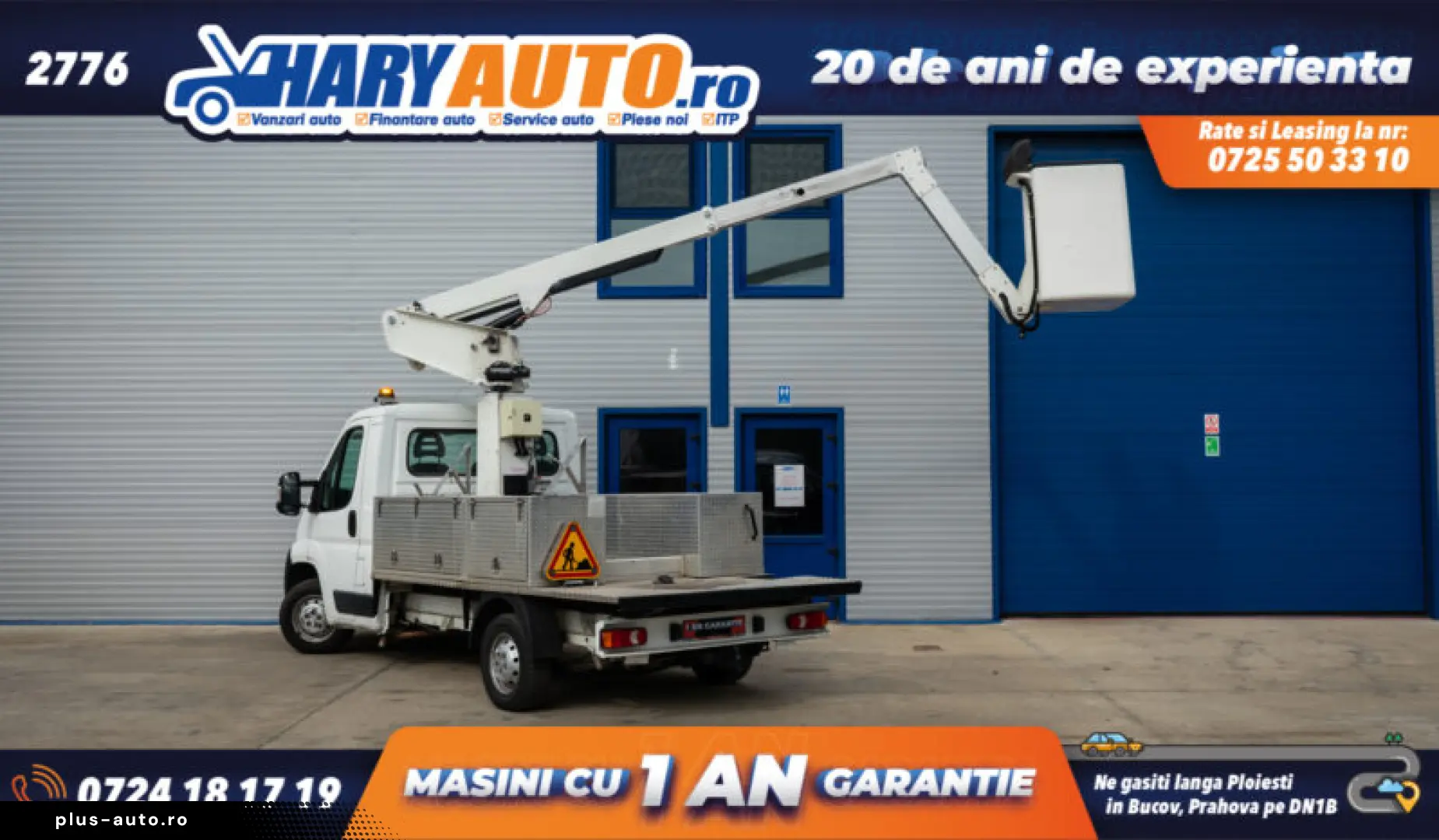 Citroen Jumper 2.2 Diesel cu Nacela   2014