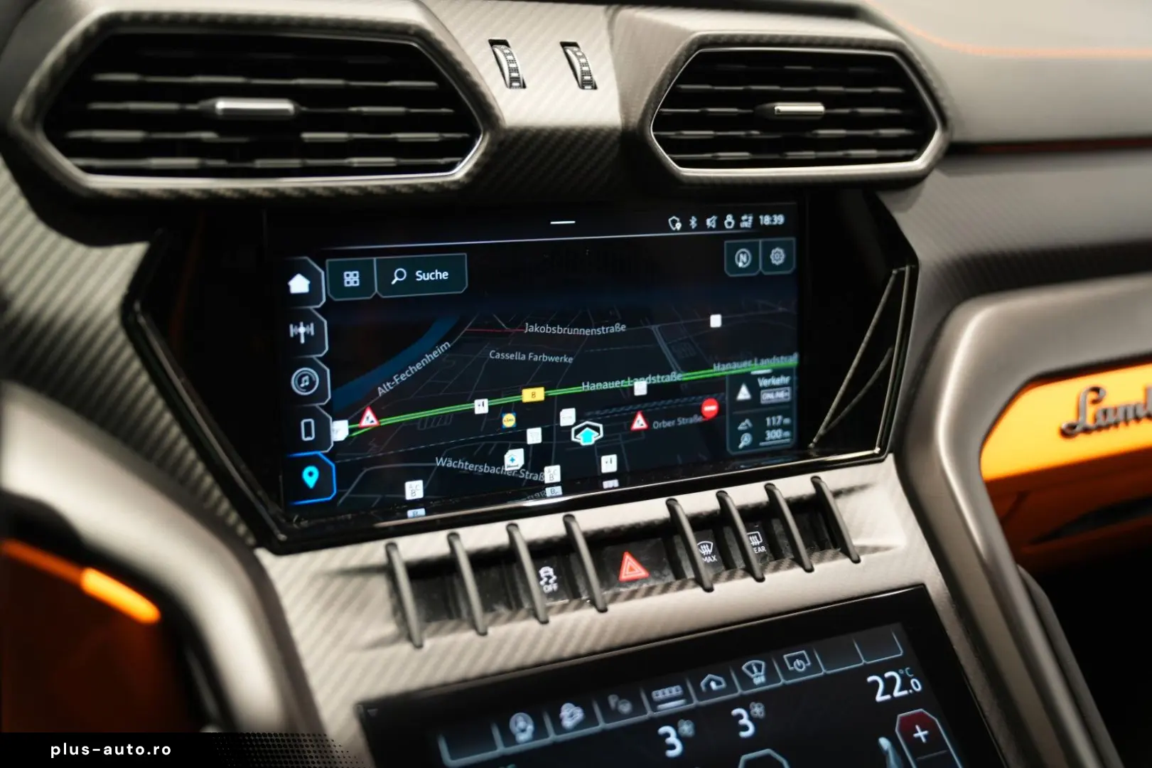 LAMBORGHINI Urus S   Matt Carbon Interior   Grigio China