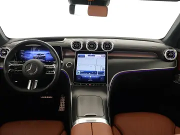 MERCEDES-BENZ GLC 300 d 4M AMG Night Leder braun Pan&hellip;