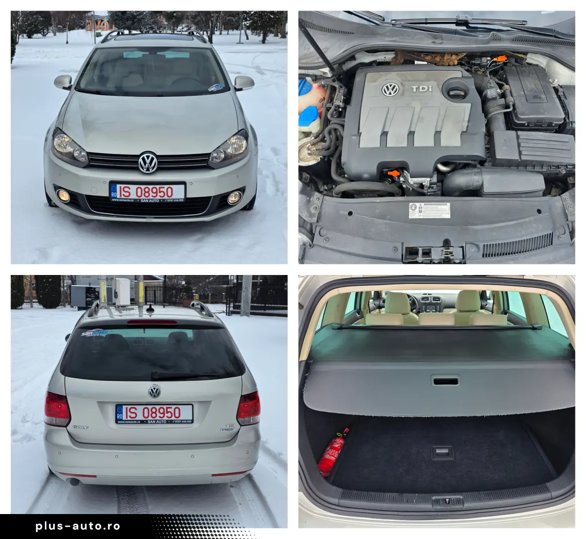 VW Golf VI 2010 1.6 TDI 105 CP euro 5   RATE fara avans