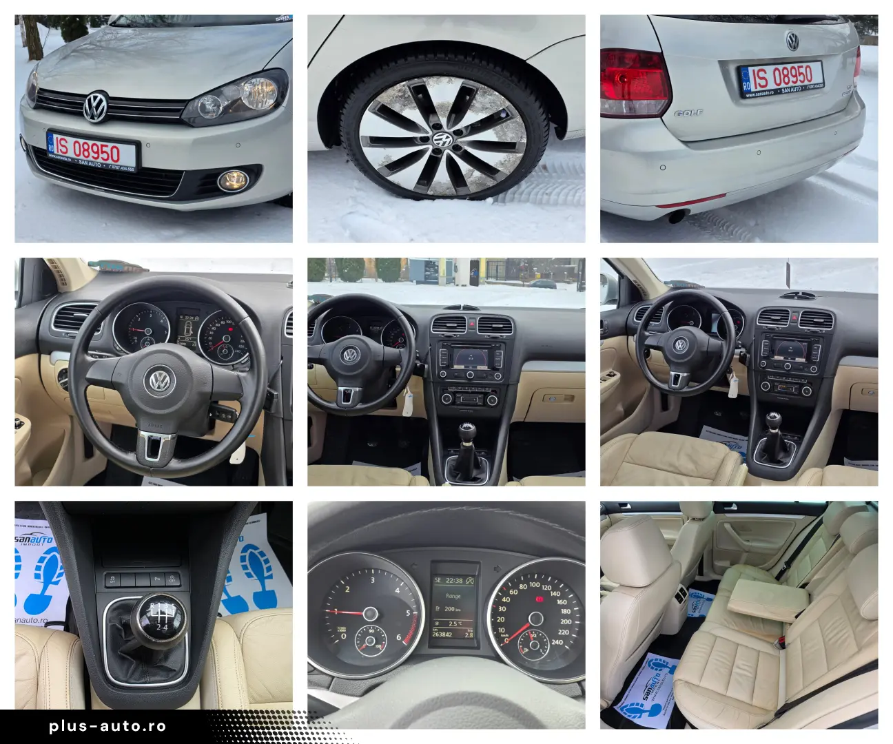VW Golf VI 2010 1.6 TDI 105 CP euro 5   RATE fara avans