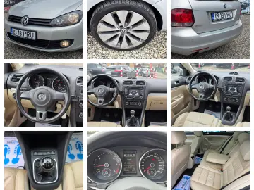 VW Golf VI 2010 1.6 TDI 105 CP euro 5   RATE fara avans
