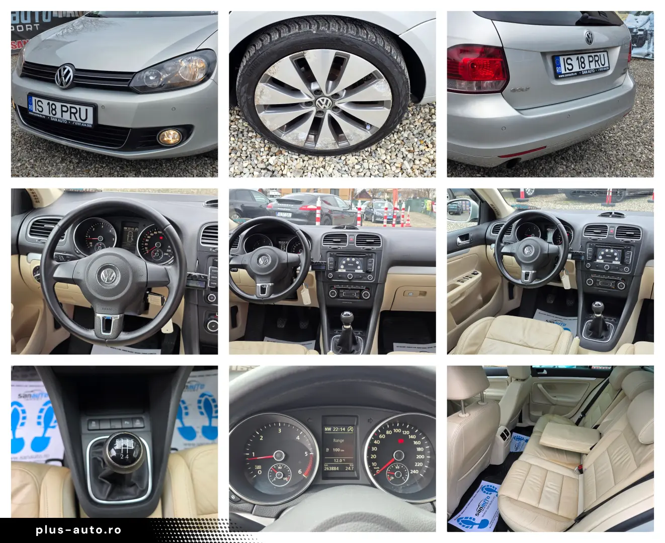 VW Golf VI 2010 1.6 TDI 105 CP euro 5   RATE fara avans