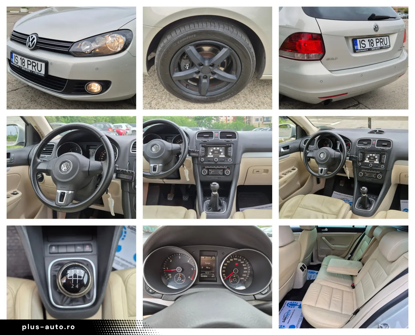 VW Golf VI 2010 1.6 TDI 105 CP euro 5