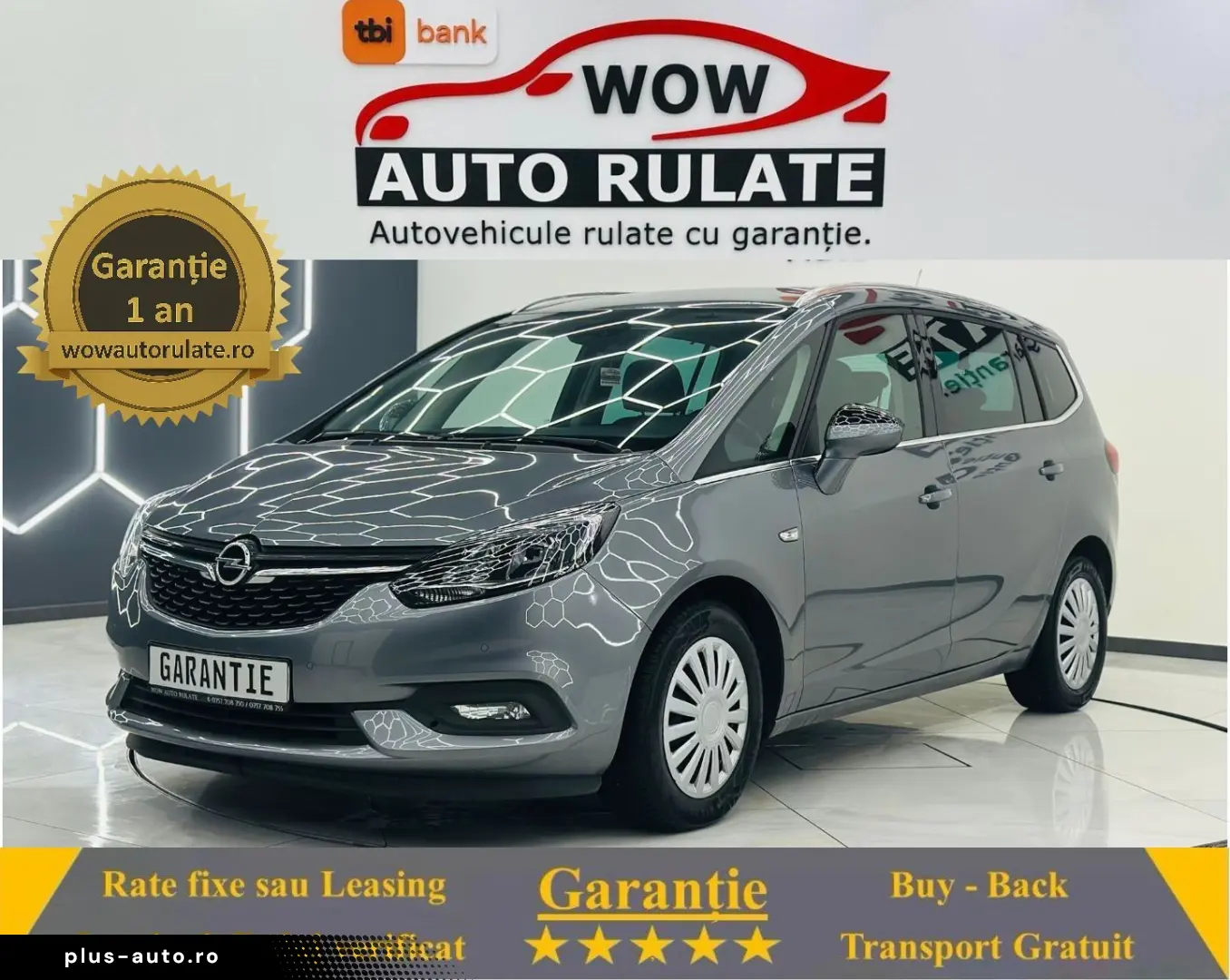 OPEL ZAFIRA 2018 1.6D E6 Garantie 12 Luni Rate Avans 0 Doar