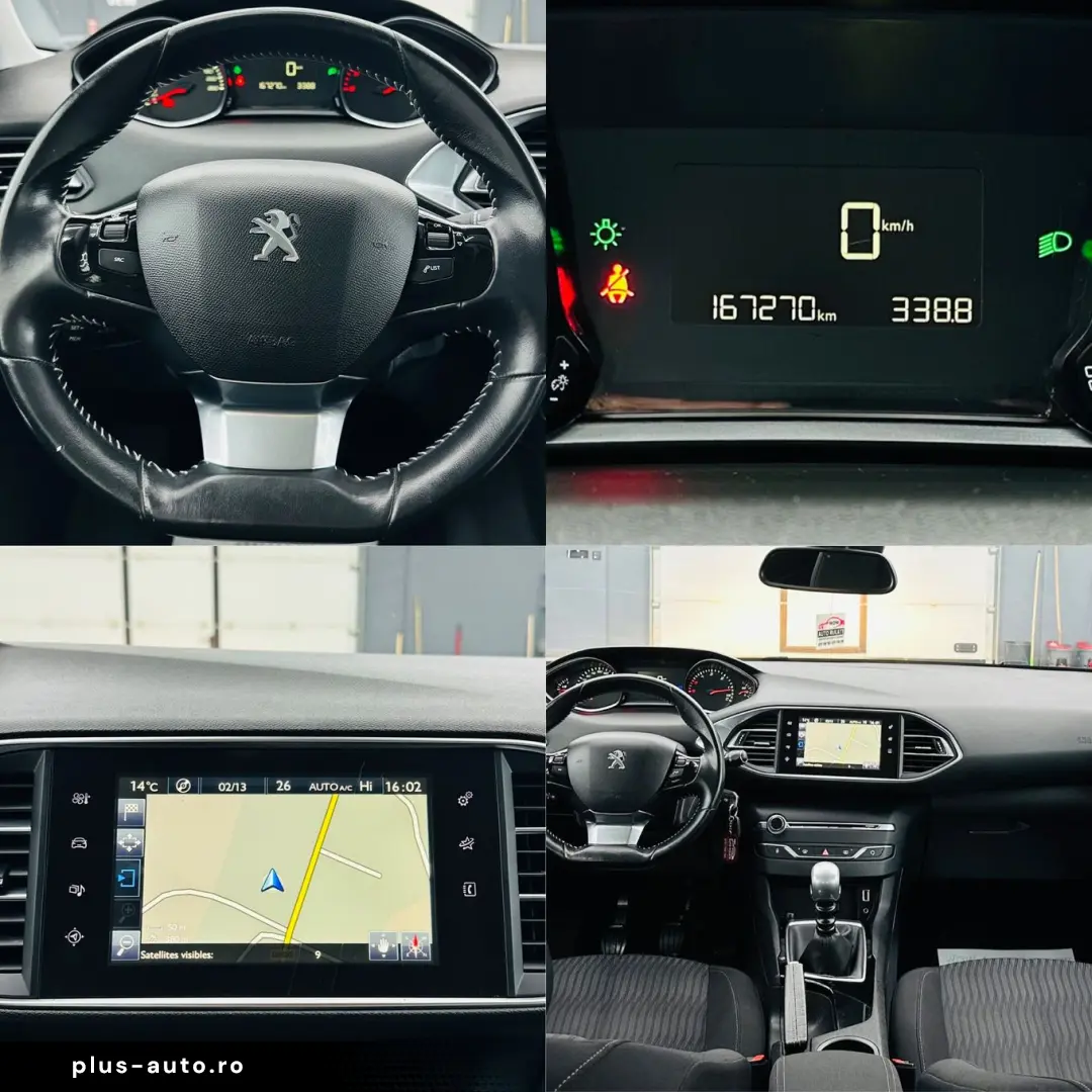 PEUGEOT 308 2014 1.6D E5 Garantie 12 Luni Rate Avans 0 Doar