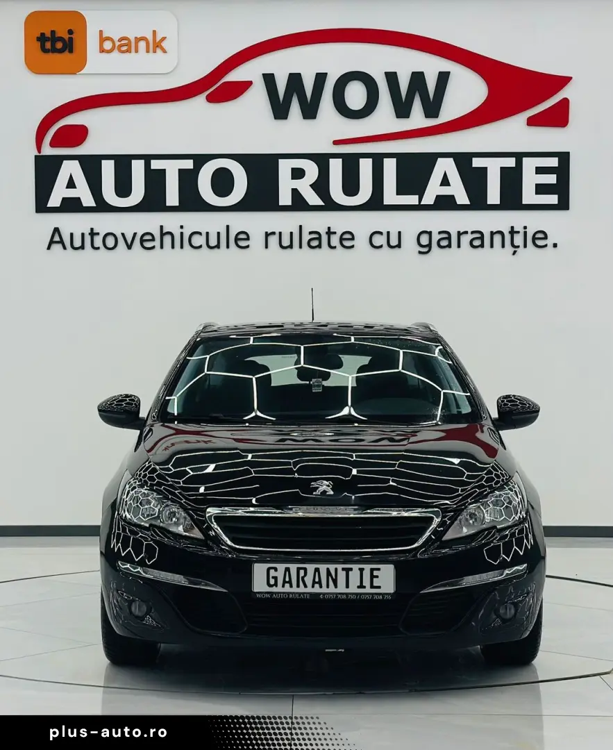 PEUGEOT 308 2014 1.6D E5 Garantie 12 Luni Rate Avans 0 Doar