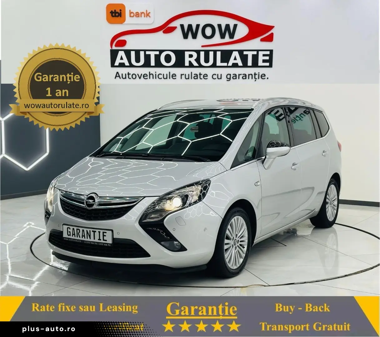 OPEL ZAFIRA 2016 1.6D  E6 Garantie 12 Luni Rate Avans 0 Doar