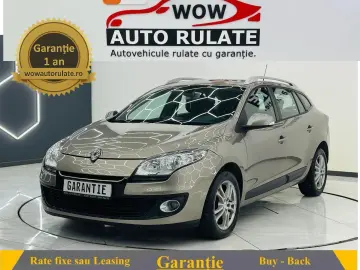 RENAULT MEGANE 2012 1.5D E5 Garantie 12 Luni Rate AVans 0 Do