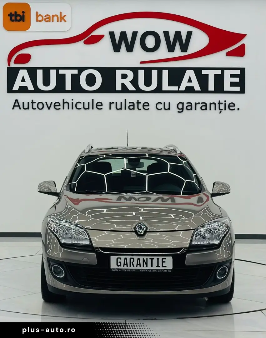 RENAULT MEGANE 2012 1.5D E5 Garantie 12 Luni Rate AVans 0 Do