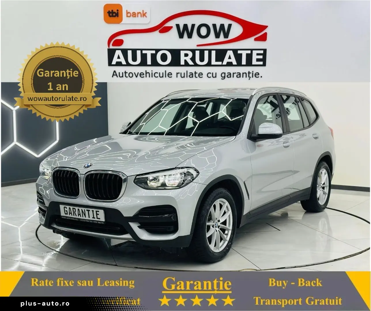 BMW X3 2019 2.0D E6 4x4 Garantie 12 Luni Rate Avans 0 Doar C