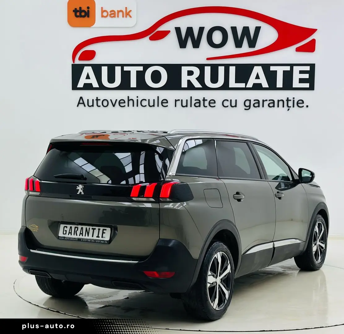 PEUGEOT 5008 2017 1.2i E6 Garantie 12 Luni Rate Avans 0 Doar