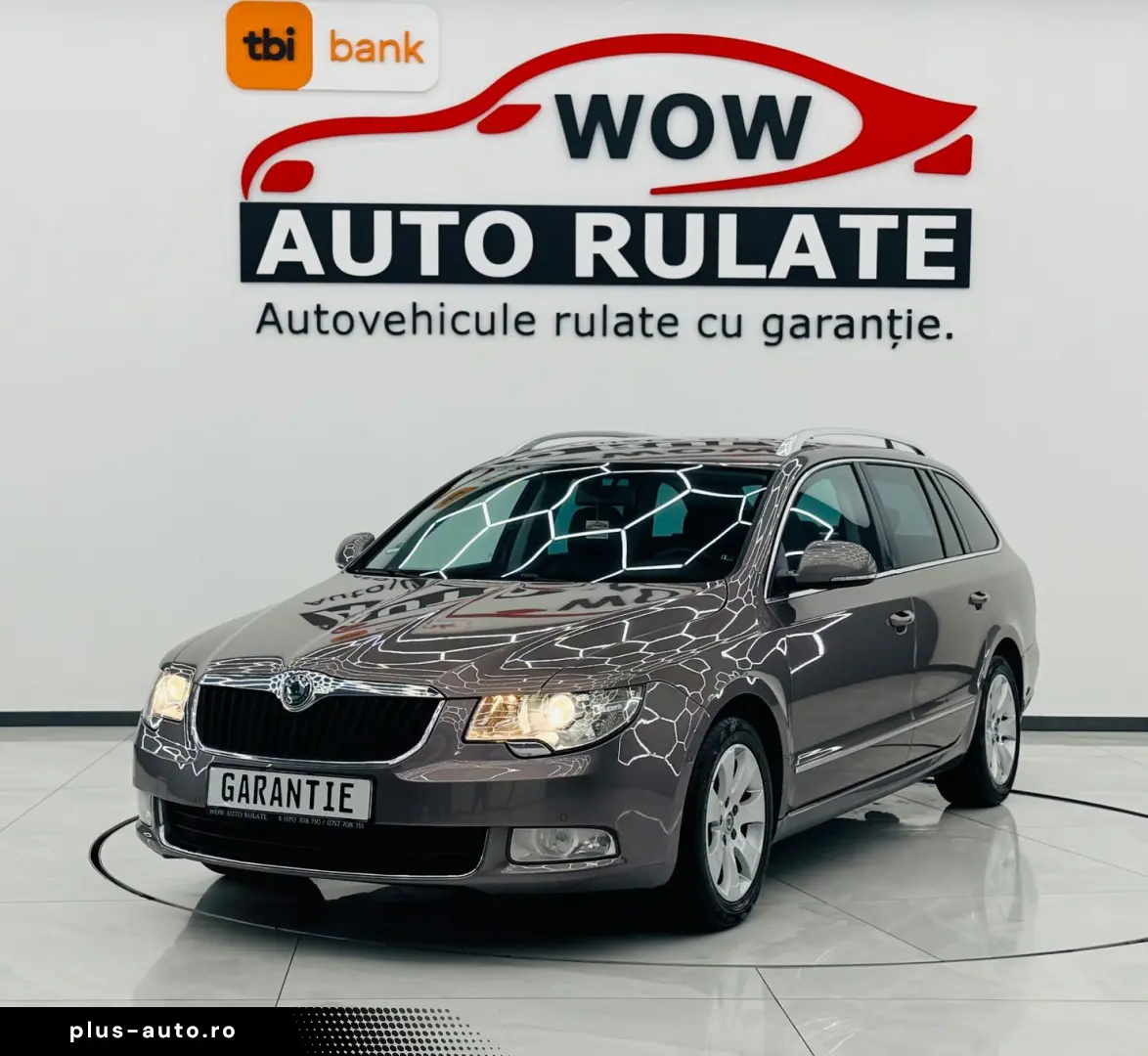SKODA SUPERB 2013 1.6D E5 Garantie 12 Luni Rate Avans 0 Doar