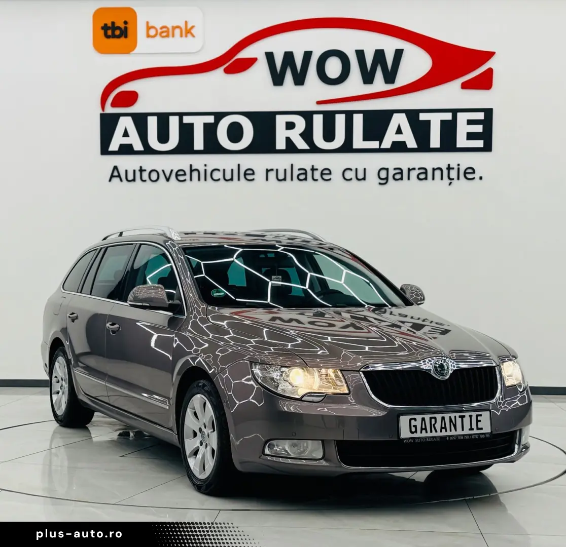 SKODA SUPERB 2013 1.6D E5 Garantie 12 Luni Rate Avans 0 Doar