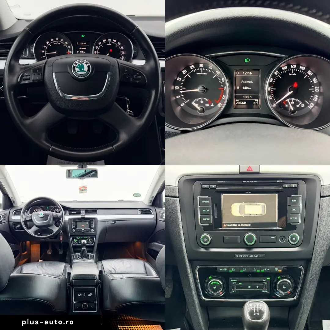 SKODA SUPERB 2013 1.6D E5 Garantie 12 Luni Rate Avans 0 Doar