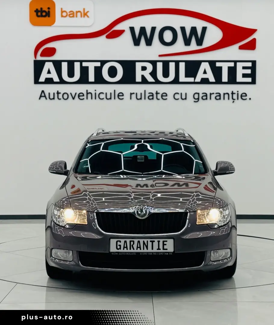 SKODA SUPERB 2013 1.6D E5 Garantie 12 Luni Rate Avans 0 Doar