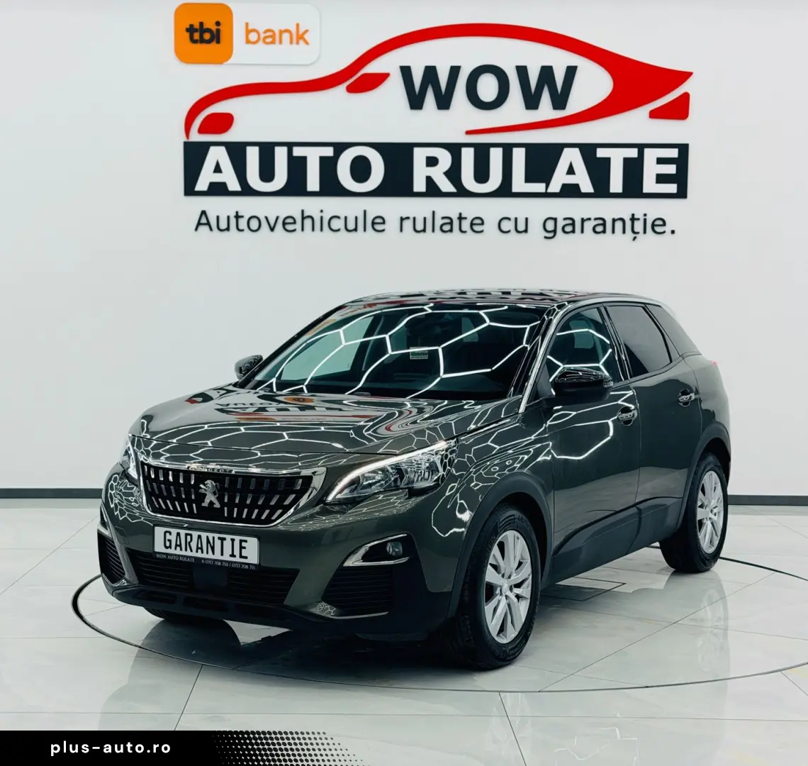 PEUGEOT 3008 2019 1.2i E6 Garantie 12 Luni Rate Avans 0 Doar