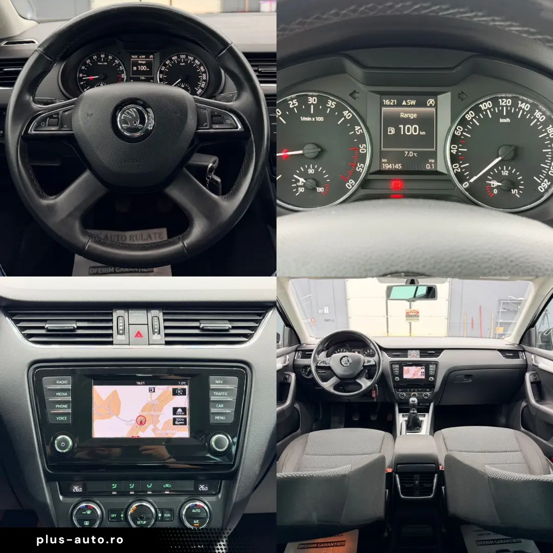 SKODA OCTAVIA 2015 1.6D E5 Garantie 12 Luni Rate Avans 0 Doa