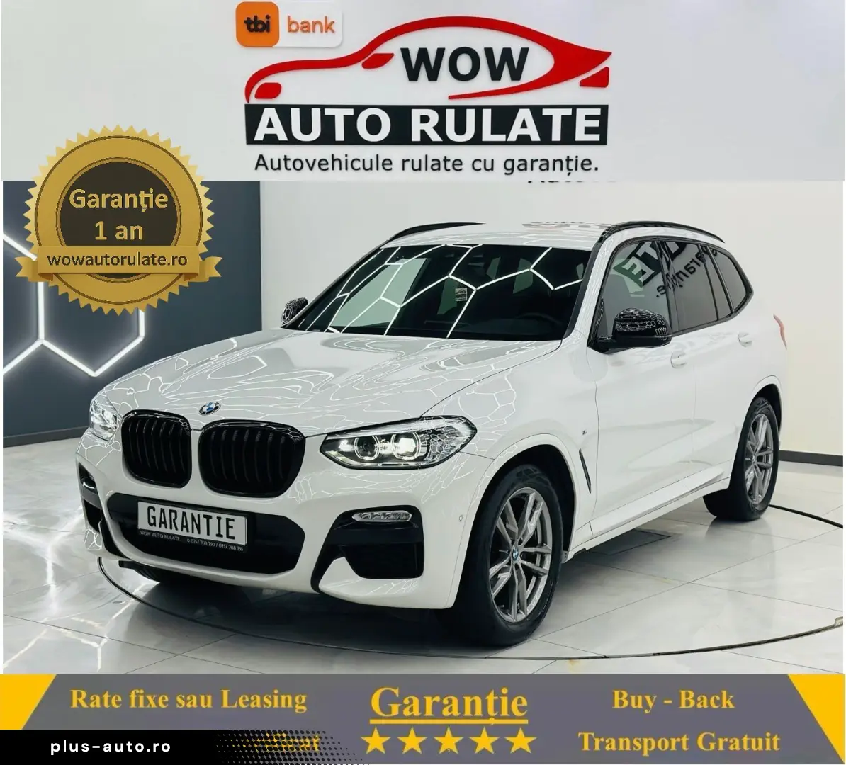 BMW X3 2019 2.0D E6 4x4 Garantie 12 Luni Rate Avans 0 Doar C