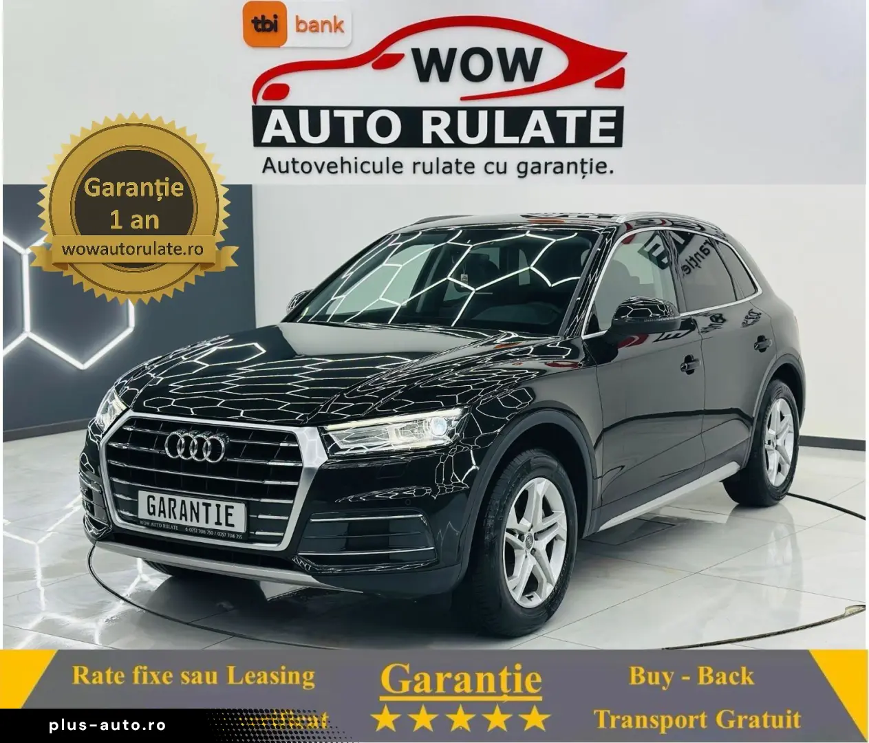 AUDI Q5 2017 2.0D E6 Garantie 12 Luni Rate Avans 0 Doar Cu B