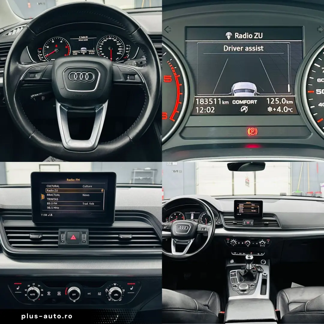 AUDI Q5 2017 2.0D E6 Garantie 12 Luni Rate Avans 0 Doar Cu B