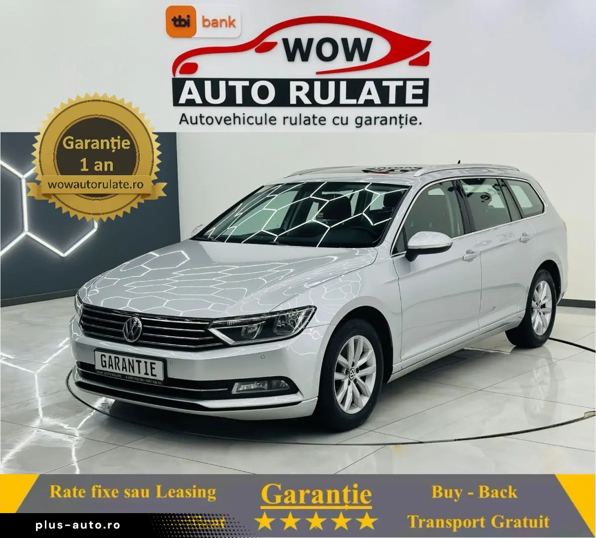 VOLKSWAGEN PASSAT 2015 2.0D E6 Garantie 12 Luni Rate Avans 0