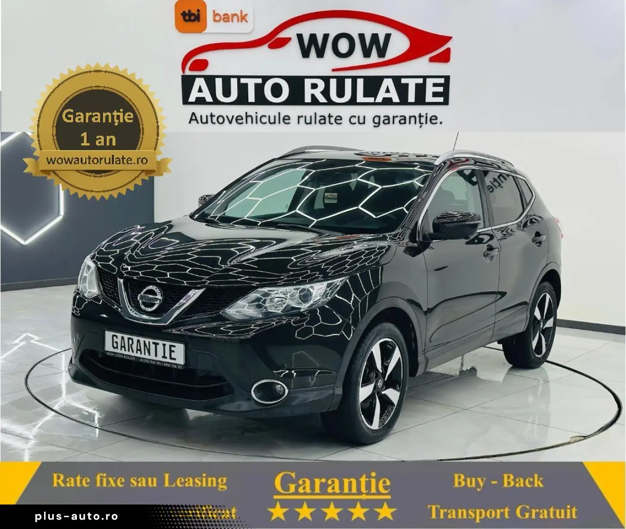 NISSAN Qashqai 2016 1.2i E5 Garantie 12 Luni Rate Avans 0 Do