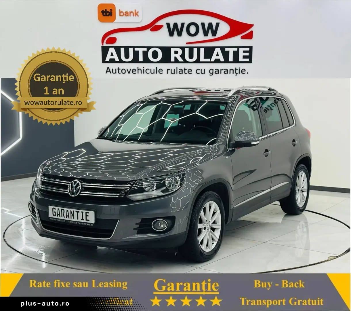 VOLKSWAGEN TIGUAN 2015 2.0D E5 Garantie 12 Luni Rate Avans 0