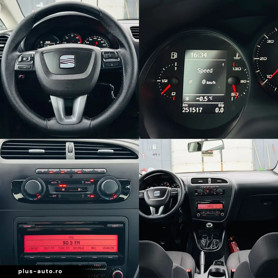 SEAT LEON 2012 1.6D E5 Garantie 12 Luni Rate Avans 0 Doar Cu