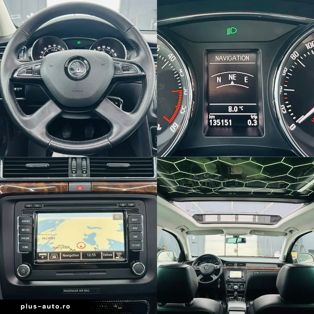 SKODA SUPERB 2015 1.6D E5 Garantie 12 Luni Rate Avans 0 Doar