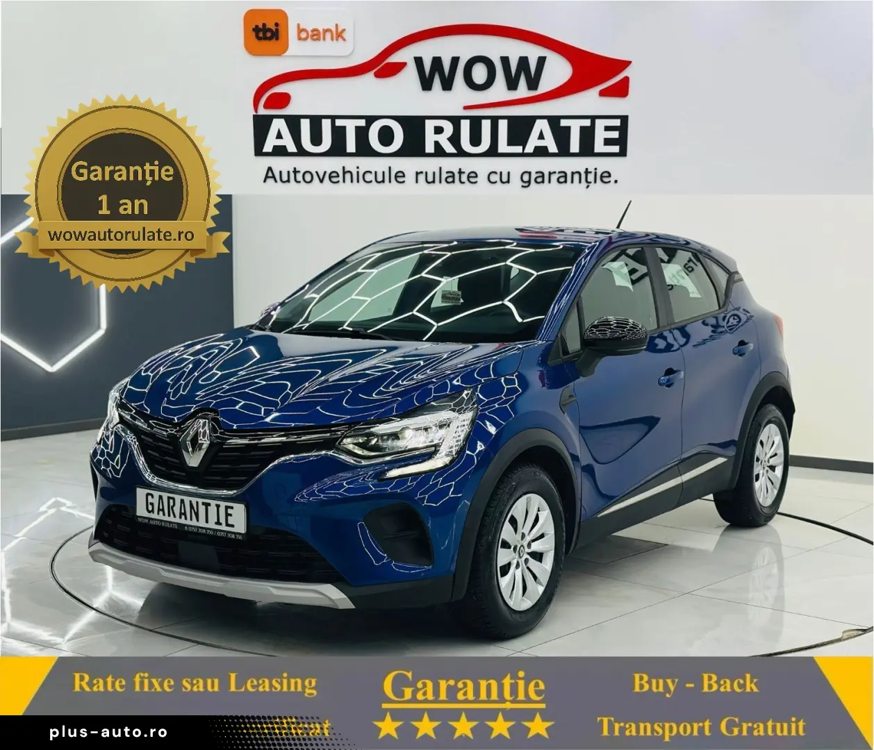 RENAULT CAPTUR 2020 1.0i E6 Garantie 12 Luni Rate Avans 0 Do