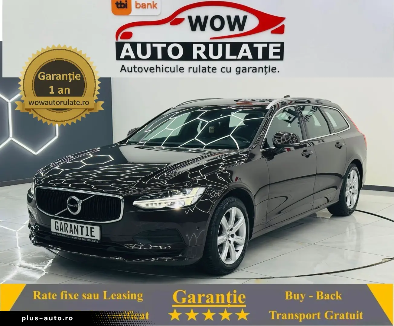 VOLVO V90 2017 2.0D E6 Garantie 12 Luni Rate Avans 0 Doar Cu