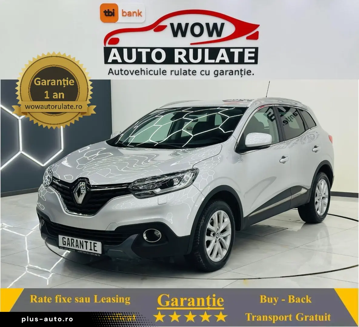 RENAULT KADJAR 2016 1.5D E6 Garantie 12 Luni Rate Avans 0 Do