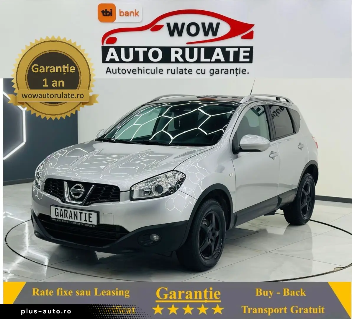 NISSAN Qashqai 2011 2.0D E5 4x4 Garantie 12 Luni Rate AVans