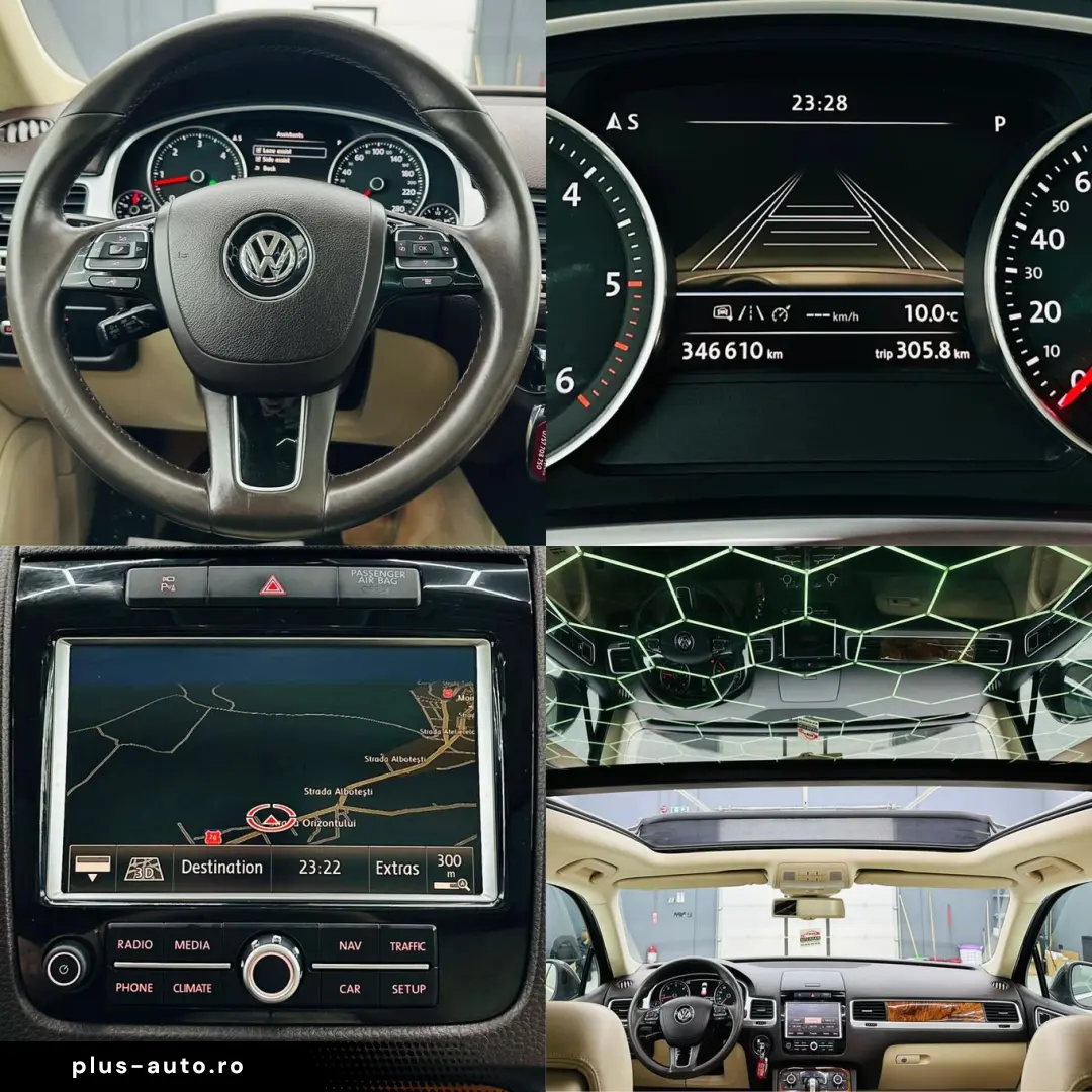 VOLKSWAGEN TOUAREG 2012 3.0D 4x4 E5 Garantie 12 Luni Rate AV