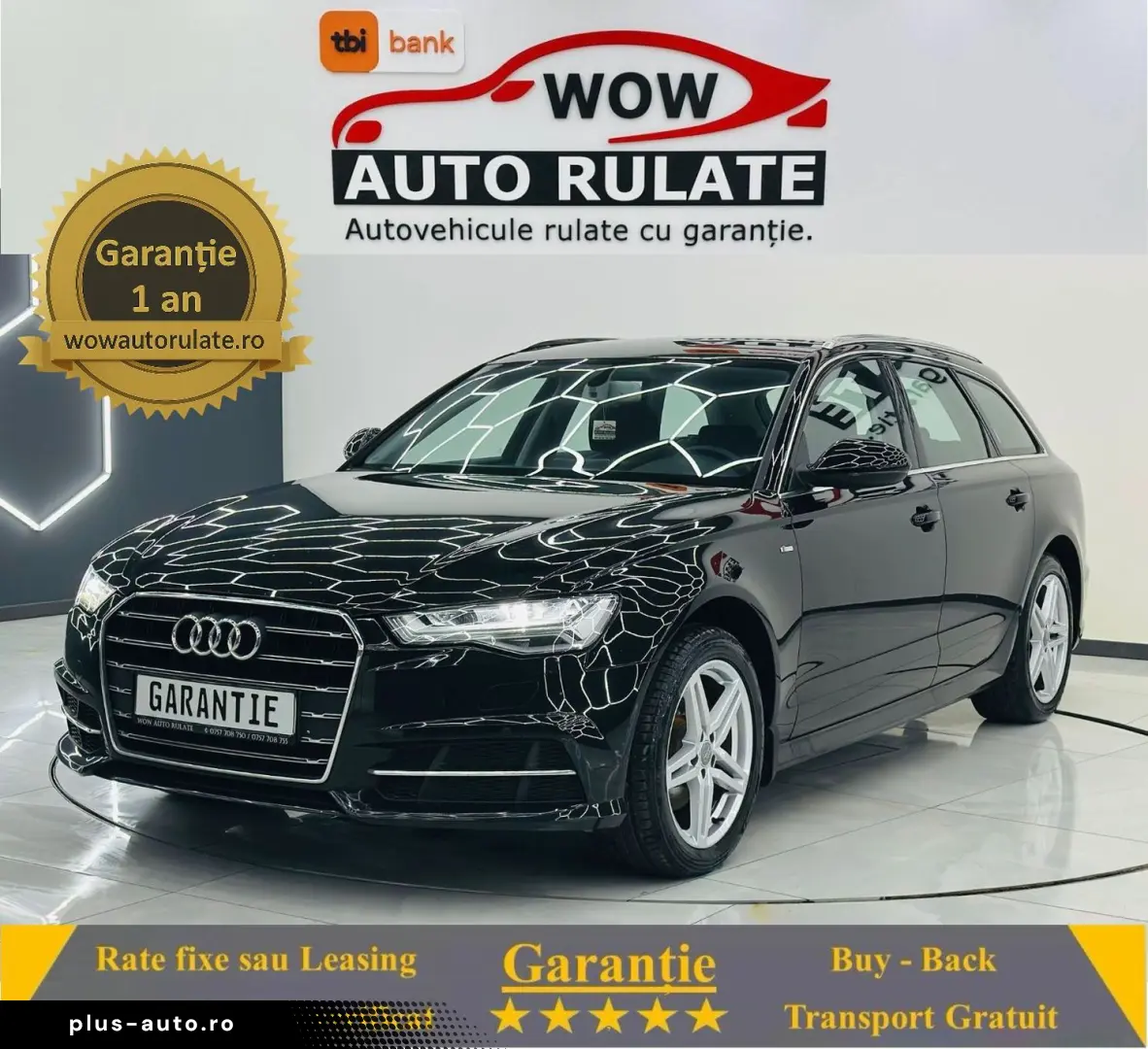 AUDI A6 2017 2.0D E6 Garantie 12 Luni Rate Avans 0 Doar Cu B